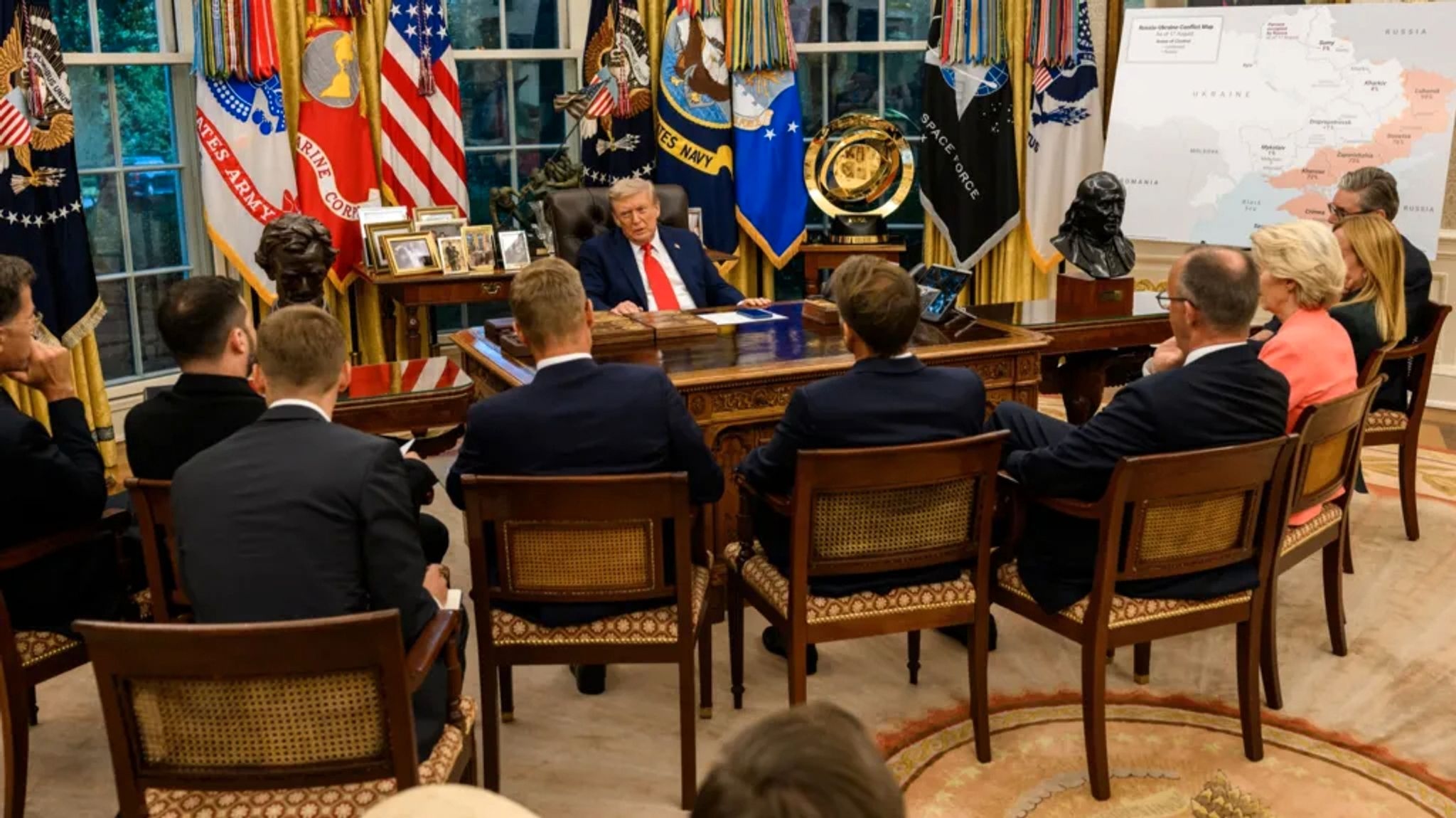 The U.S. has made it clear to Europeans that they will no longer finance weapons deliveries to Ukraine