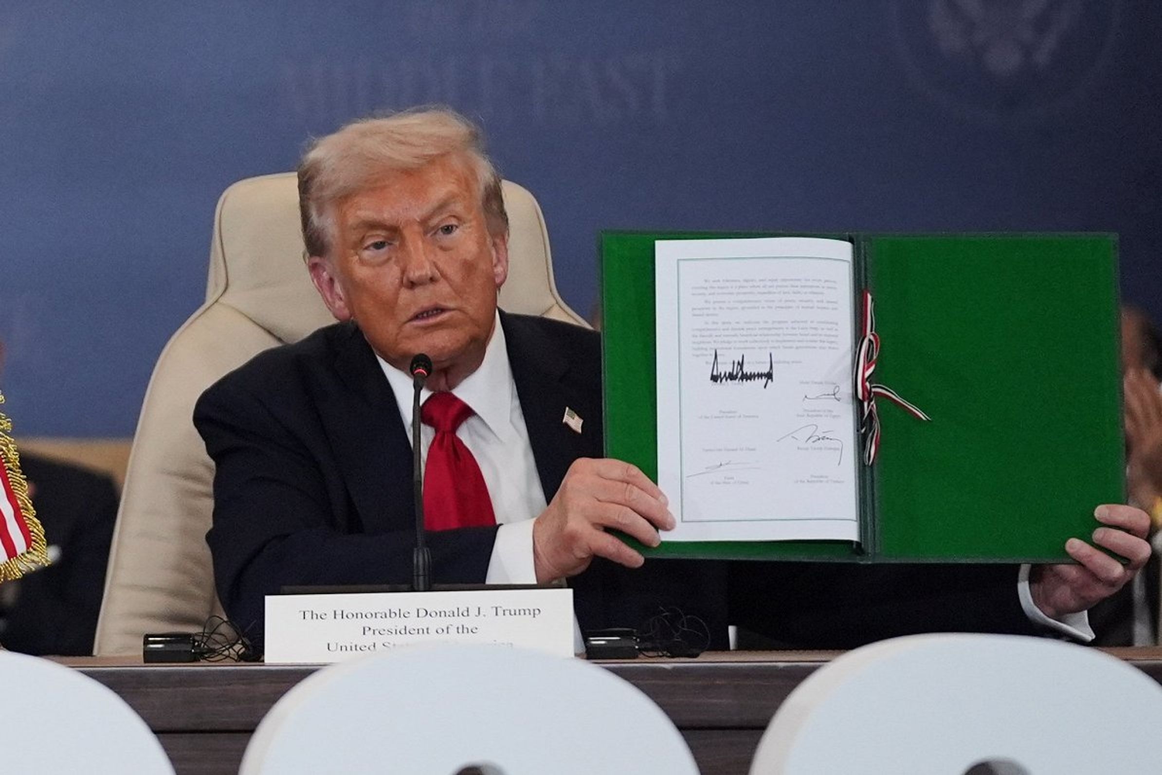 The Russia-Arab summit coincided with the signing of the Gaza ceasefire agreement