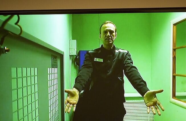 Alexei Navalny sent to punishment cell once again — this time, for “humiliating the dignity” of a prison officer
