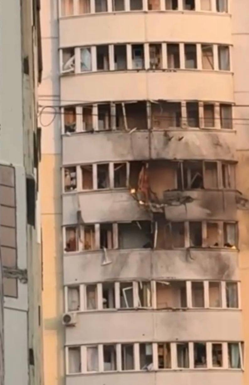 Пострадавший дом в Чехове